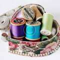 Fine thread for handwork and machine sewing